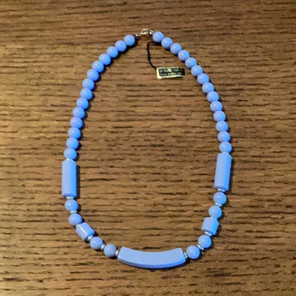 Vintage Baby Blue Necklace - Picture 1 of 3